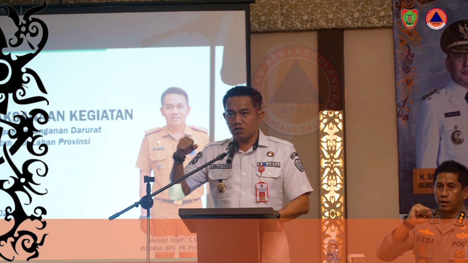 BPBPK Prov. Kalteng Gelar Rakor Persiapan Penanganan Darurat Bencana Karhutla