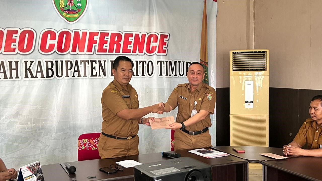 Inspektorat Daerah Prov. Kalteng Laksanakan Entry Meeting Pengawasan Penyelenggaraan Pemerintah Daerah Kabupaten Barito Timur