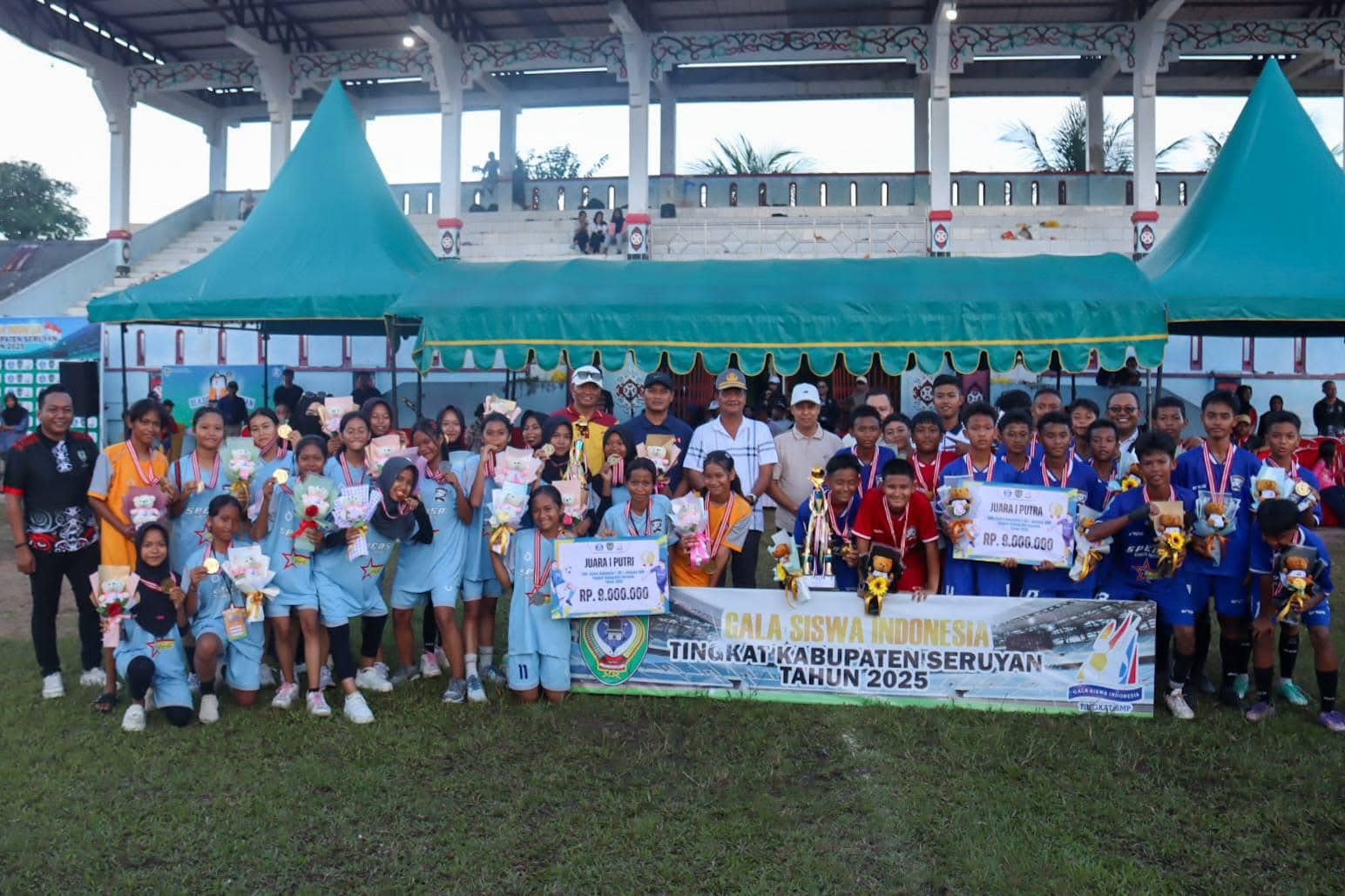 GSI Tingkat SMP Resmi Ditutup, Wakil Bupati Seruyan Apresiasi Semangat Peserta