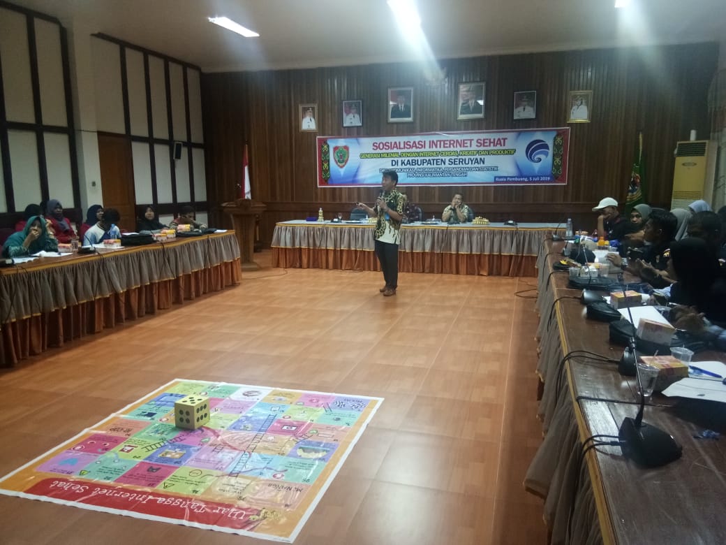 Pemprov kembali Gelar Sosialisasi Internet Sehat di Kabupaten Seruyan