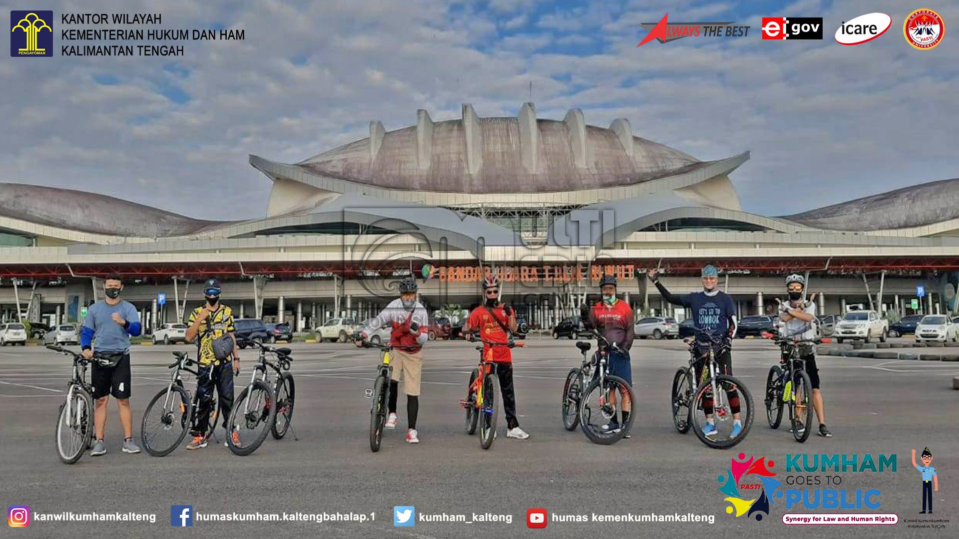 Lapalka Bersama Tim Gopas Palangka Raya Kembali Gowes Minggu Bersama