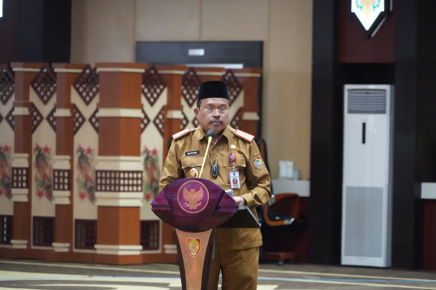 Sekda Nuryakin Buka Secara Resmi Open Turnamen Catur Piala Gubernur Kalteng Tingkat Nasional Tahun 2022
