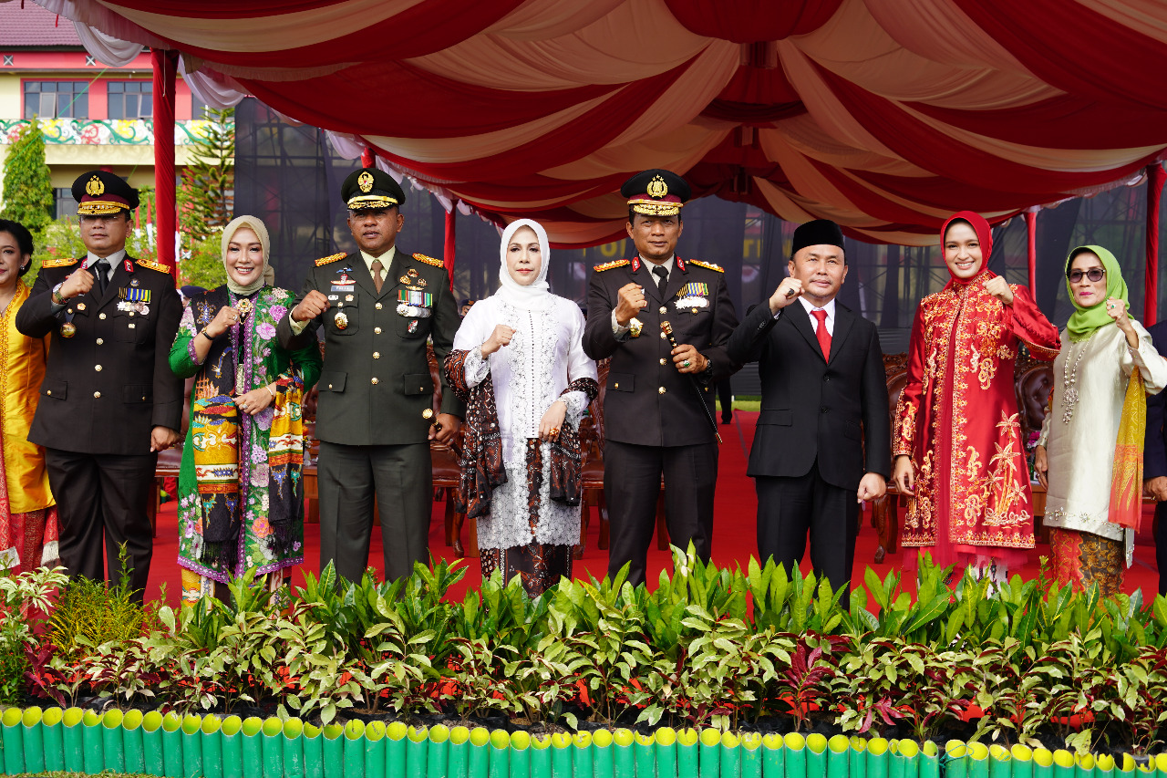 Gubernur Kalteng Hadiri Upacara Peringatan Hari Bhayangkara Ke-76 Secara Virtual 