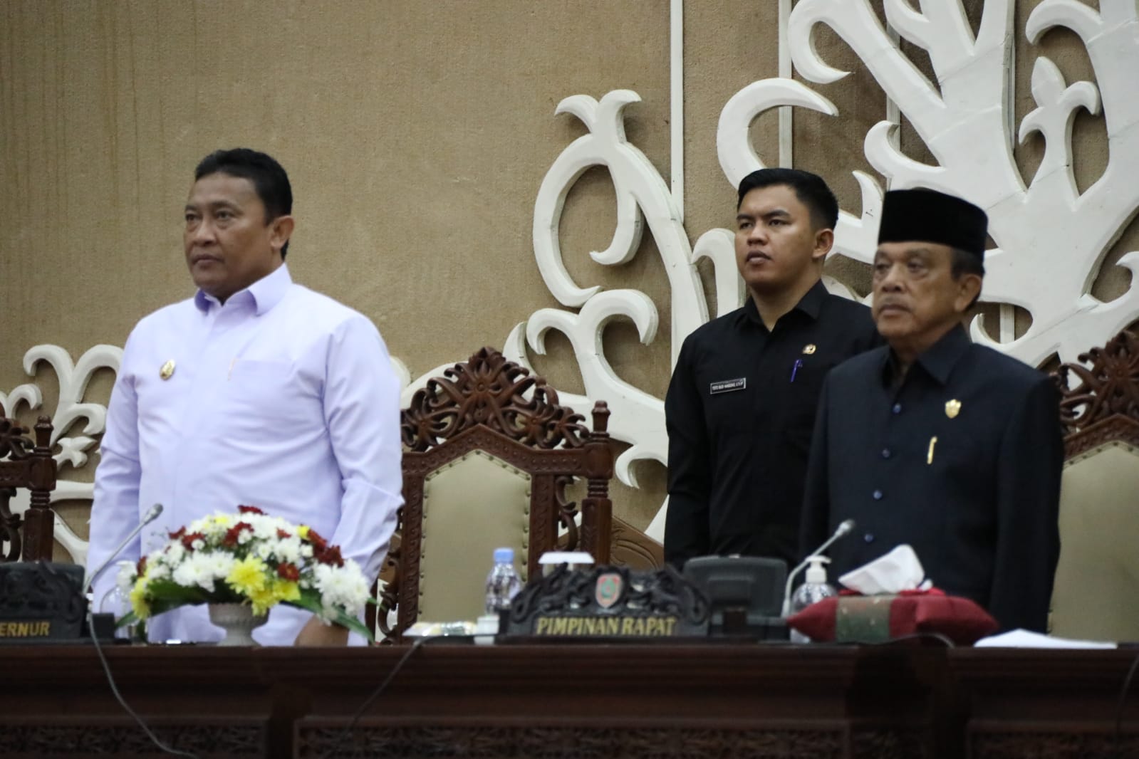 Wagub Edy Pratowo Dengarkan Pemandangan Umum Fraksi DPRD Terhadap 4 Raperda Provinsi Kalteng