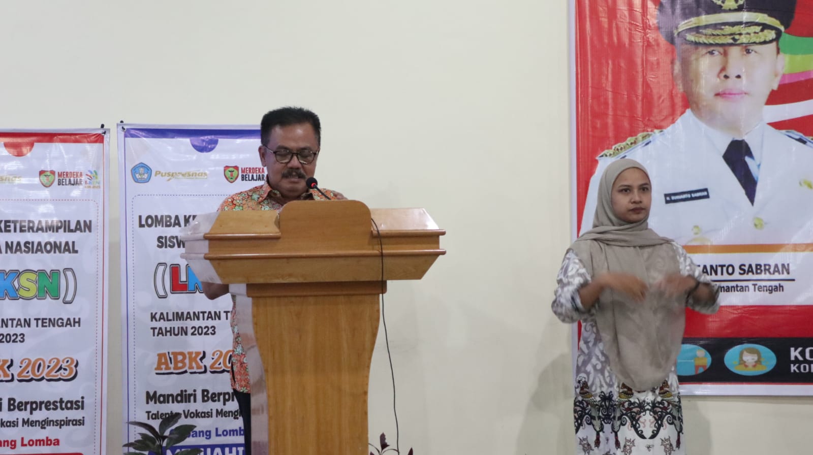 LKSN ABK Tingkat Provinsi Kalteng di Palangka Raya, Gali Potensi dan Kreativitas Siswa