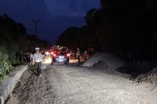BPJN Kalteng Tangani Ambruknya Box Culvert di Jalur Kasongan–Kereng Pangi, Lalu Lintas Kembali Dibuka Bergantian