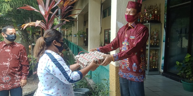 Perayaan HUT SMA Negeri 1 Palangka Raya ke-61 Gunakan Moda Daring dan Luring