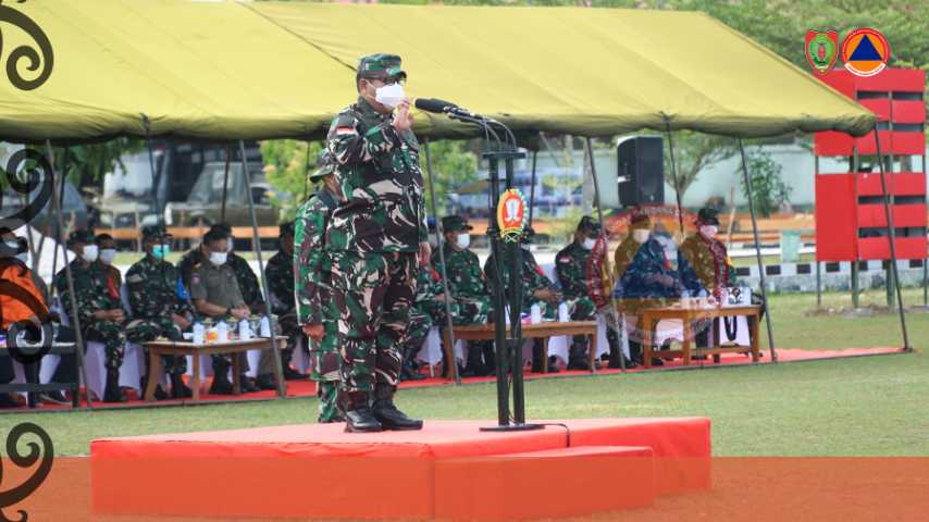 BPBPK Prov. Kalteng Ikuti Latihan dan Simulasi Penanggulangan Karhutla 