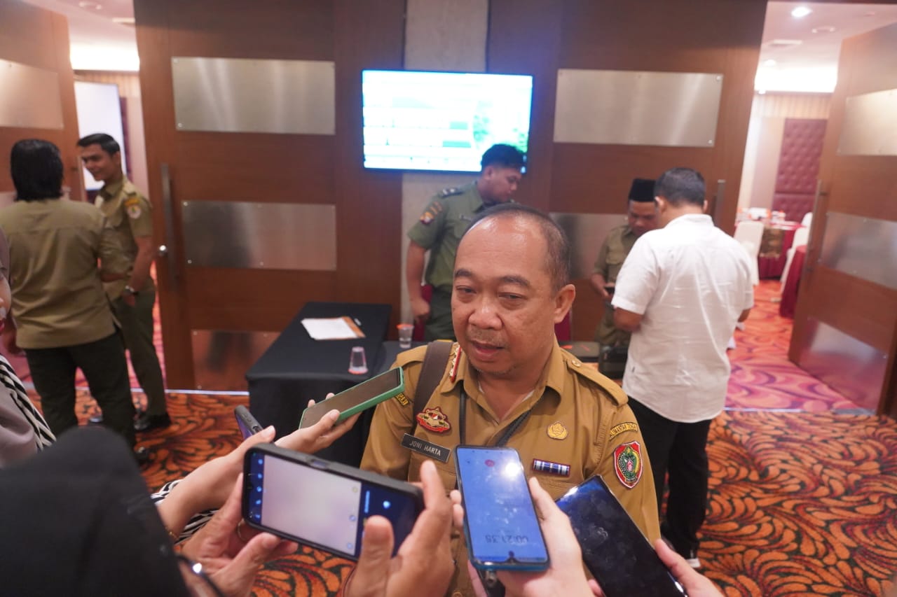 Mewakili Pemprov. Kalteng, Kepala DLH Hadiri Rakor Penertiban PETI di Taman Nasional Bukit Baka Bukit Raya