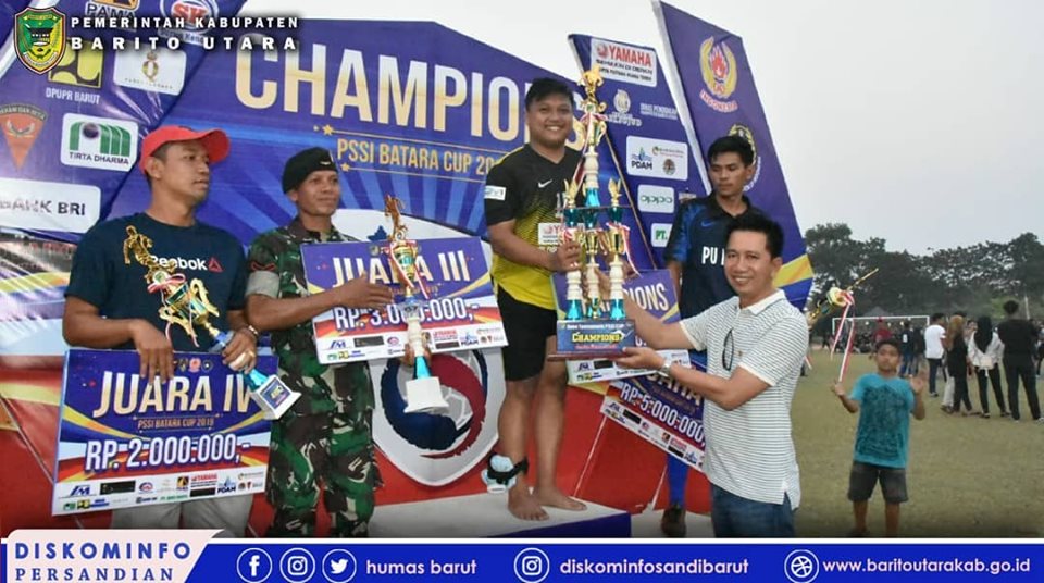 H. Nadalsyah Hadiri Laga Final PSSI Batara Cup