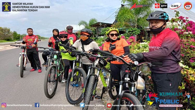 Gowes Bersama Lapas Palangka Raya