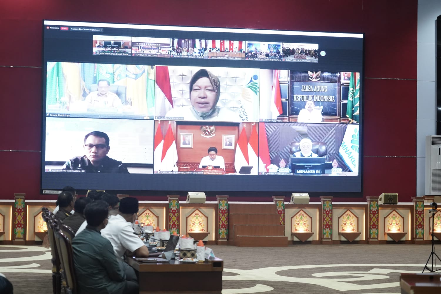 Wagub Kalteng Hadiri Rapat Kebijakan Pengendalian Inflasi Bersama Pemerintah Pusat