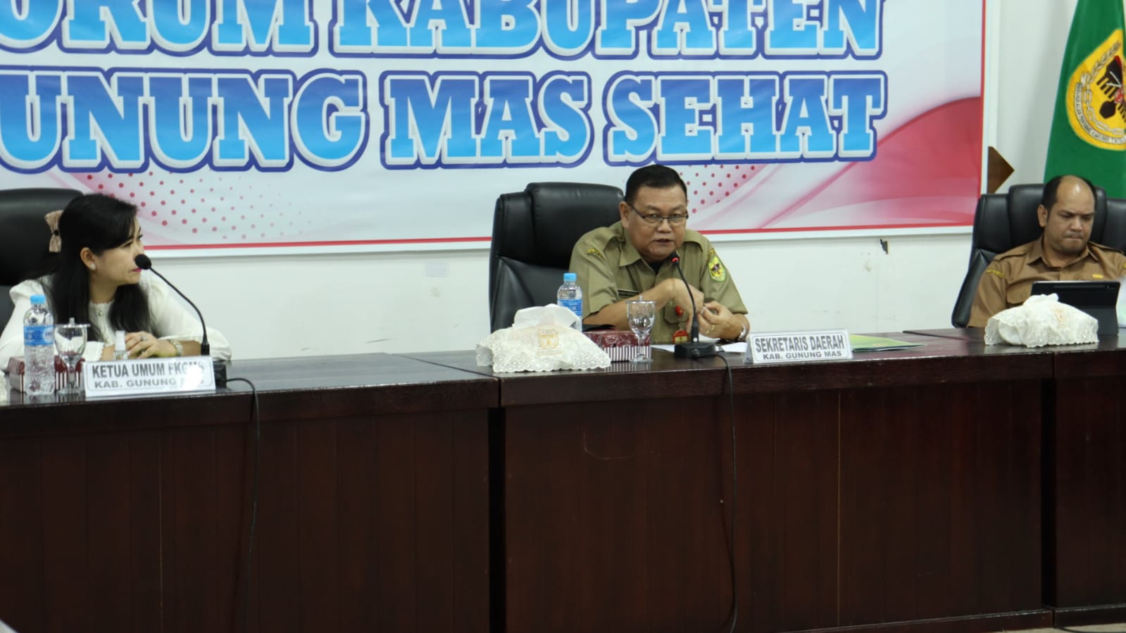 Forum Kabupaten Gunung Mas Sehat Gelar Rapat Konsolidasi dan Program Kerja
