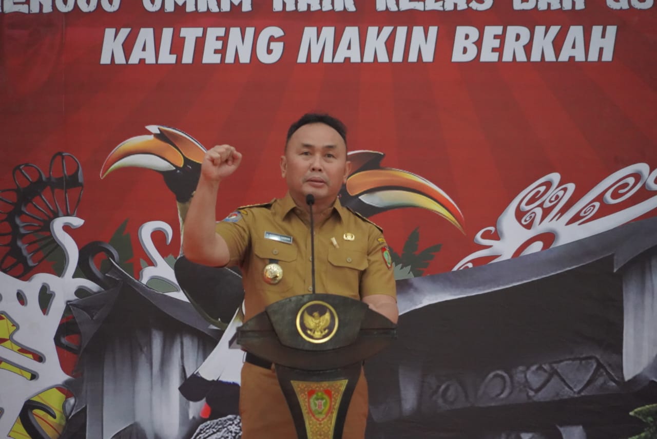 Gubernur Kalteng Sugianto Sabran Resmi Buka Jambore UMKM Wilayah Barat Tahun 2023
