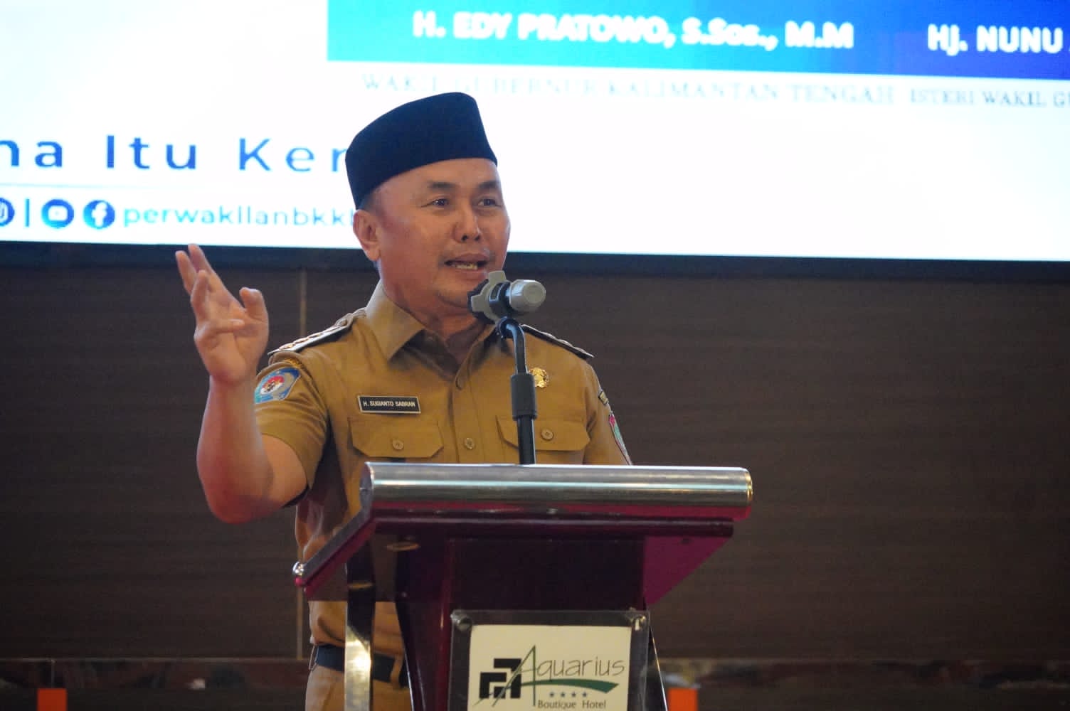 Plt. Kepala Biro Organisasi Hadiri Giat Hari Anak Nasional ke-40 dan Hari Keluarga Nasional ke-31