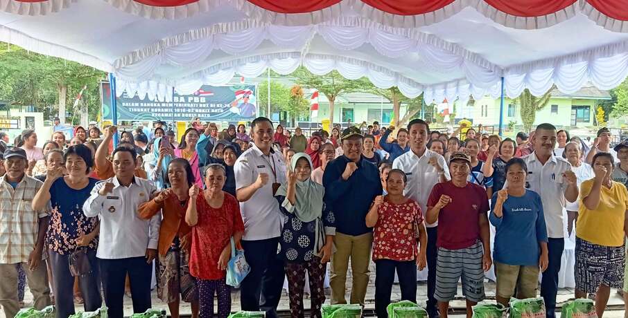 Pemprov Kalteng Selenggarakan Pasar Murah Berkah di Kecamatan Bukit Batu Kota Palangka Raya