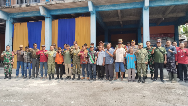 Perwira Siswa Sesko TNI Edukasi Masyarakat Kobar tentang Bahaya Kebakaran