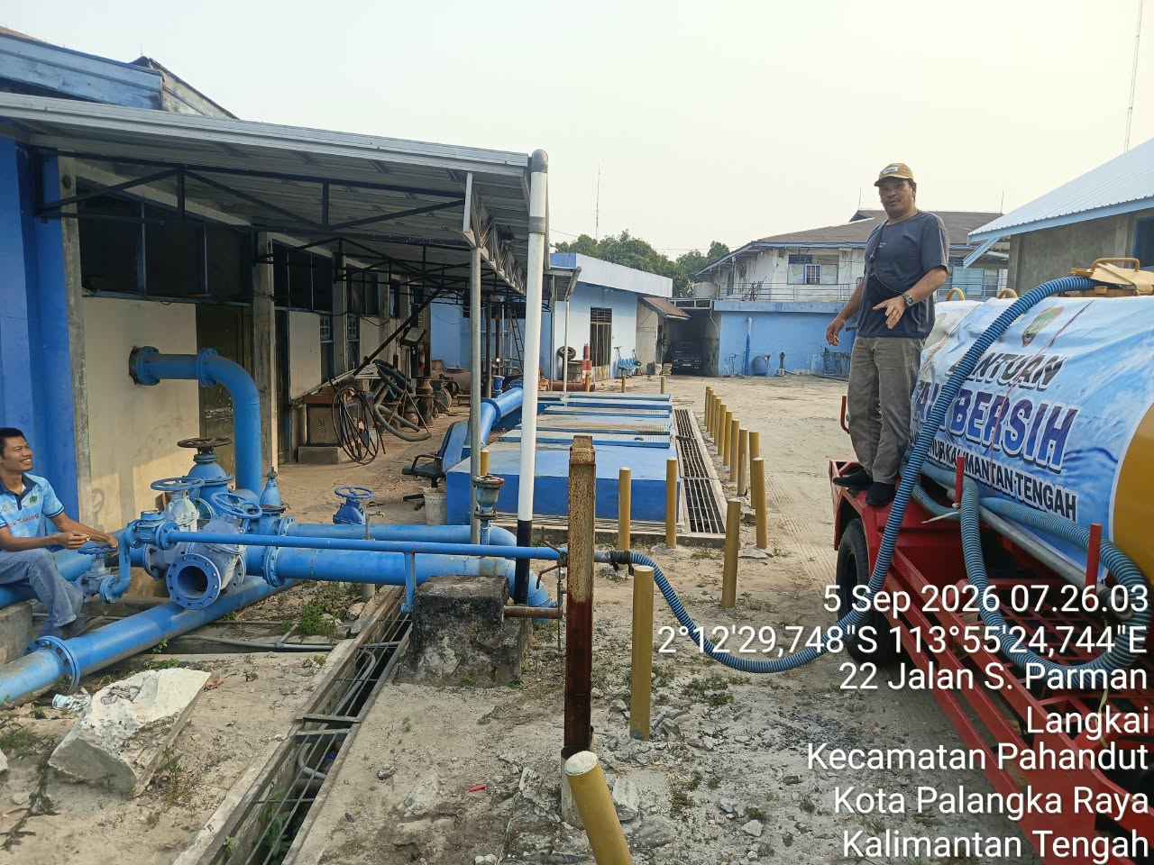 Pemprov Kalteng Kembali Salurkan 122.600 Liter Air Bersih untuk Warga Terdampak Kekeringan