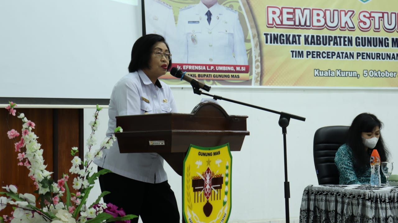 Pemkab Gumas Gelar Kegiatan Rembuk Stunting Tahun 2022