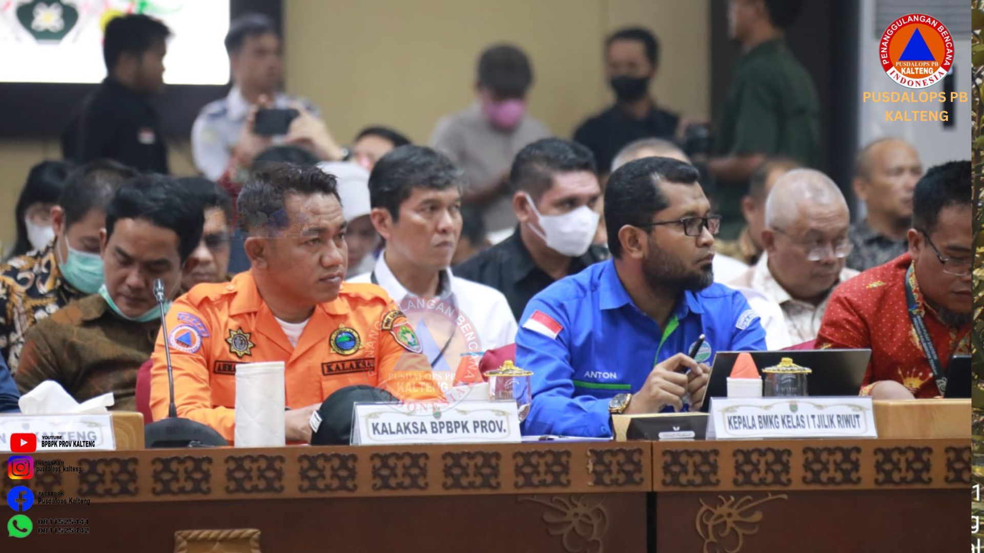BPBPK Ikuti Rakor Penanggulangan Kebakaran Hutan dan Lahan 