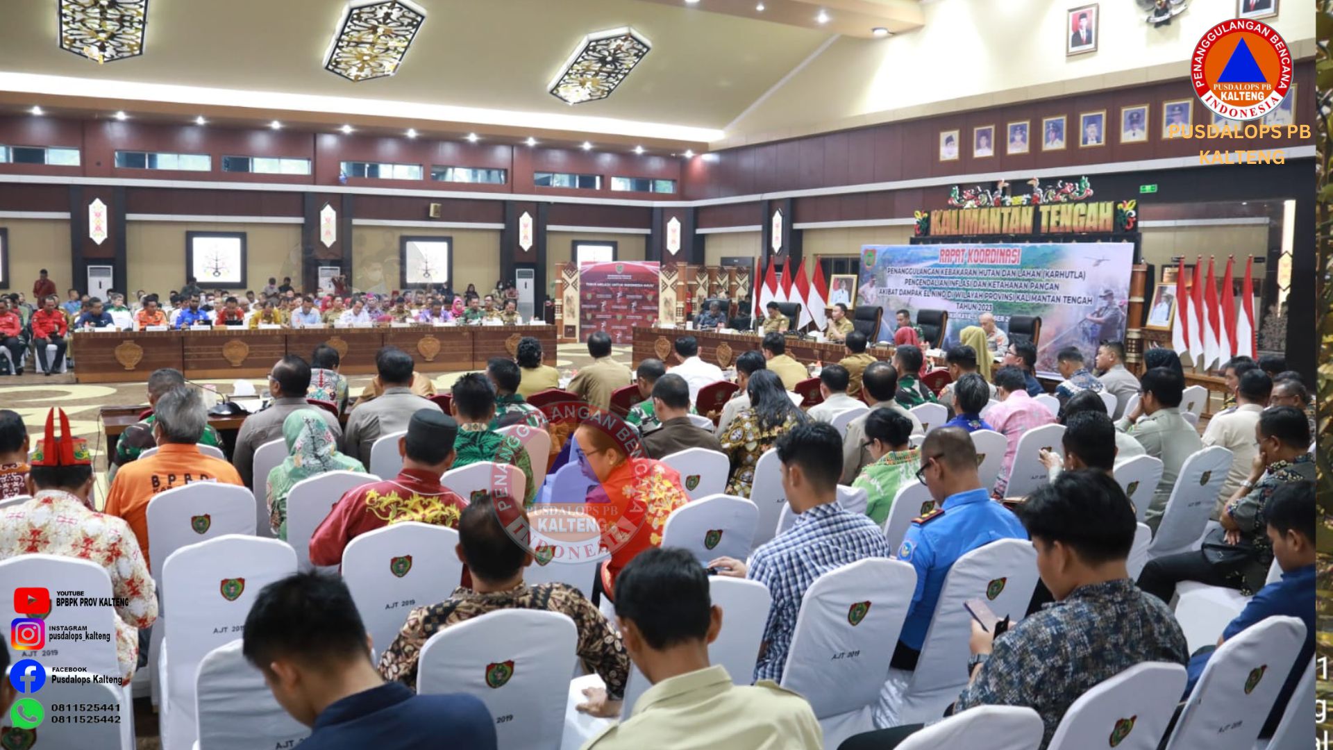 BPBPK Ikuti Rakor Penanggulangan Kebakaran Hutan dan Lahan 