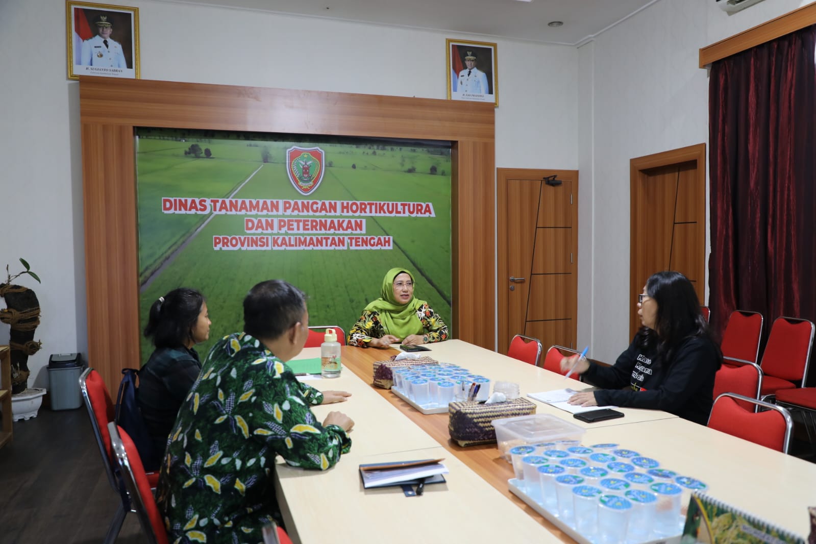 Kadis TPHP Menerima Kunjungan Kepala BBPSI BIOGEN