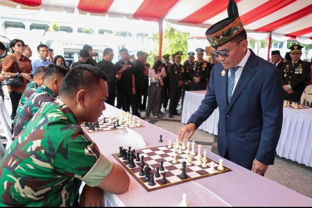 Peringati HUT ke-80 TNI, Gubernur Kalteng Ajak Perkuat Sinergi TNI, Polri, dan Pemerintah Daerah