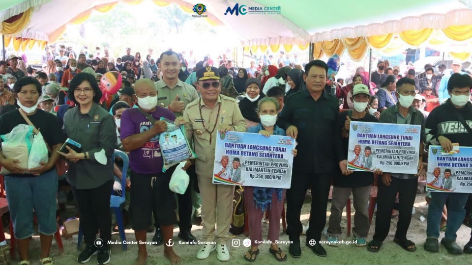 Gubernur Kalteng Salurkan Bantuan dan Layanan Sosial bagi Warga di Tiga Kecamatan Seruyan