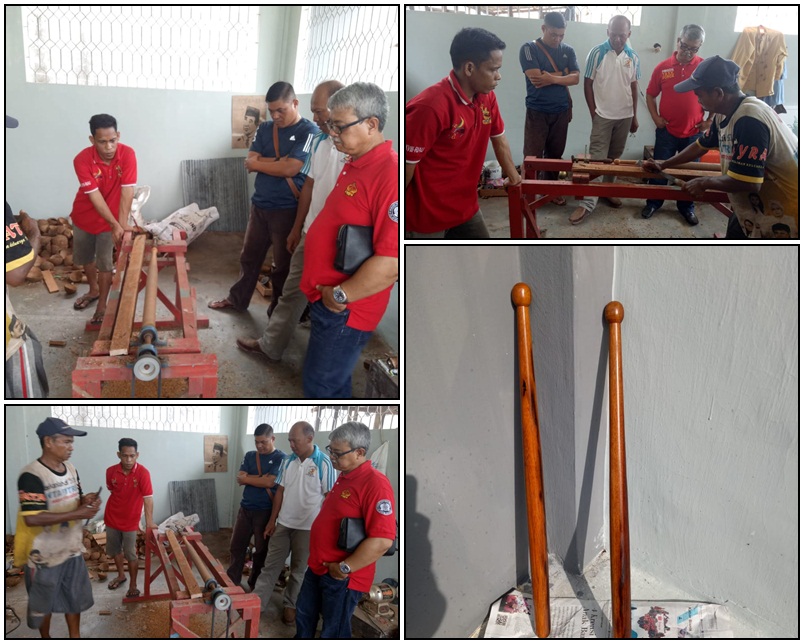 Dihari Libur Plt. Kakanwil Kemenkumham Kalteng Kunjungi Rutandan Lapas Palangka Raya