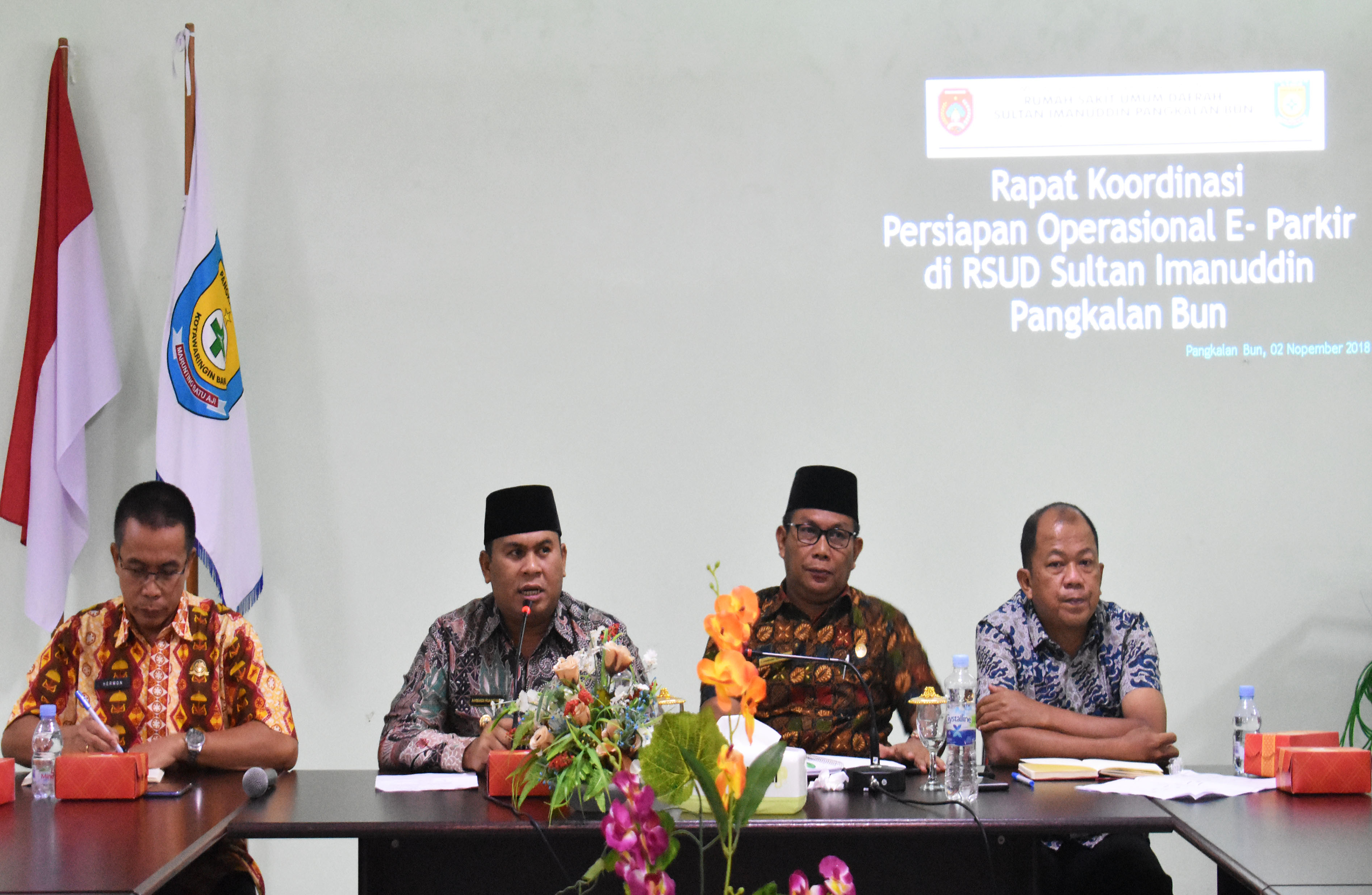 Pemkab Kobar Akan Gunakan e-Parkir di RSUD Sultan Imanuddin Pangkalan Bun