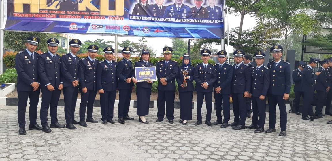 Lapas Sukamara raih Runner Up dalam Turnamen Futsal Piala Kakanwil Kemenkumham Kalteng