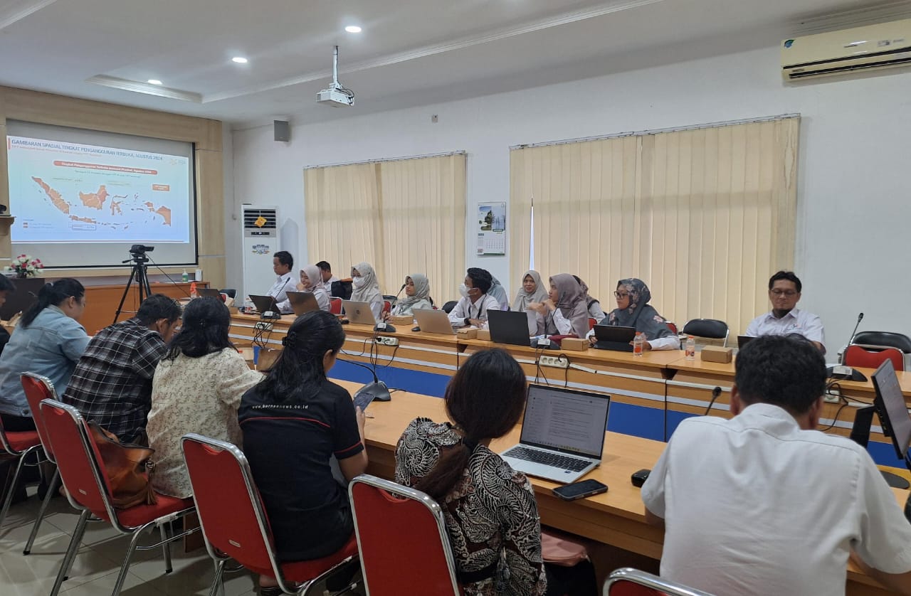Hadiri Rilis BPS Kalteng, Sahli Yuas Elko Sambut Baik Ekonomi Kalteng Triwulan III Tahun 2024 Tumbuh 4,46 Persen