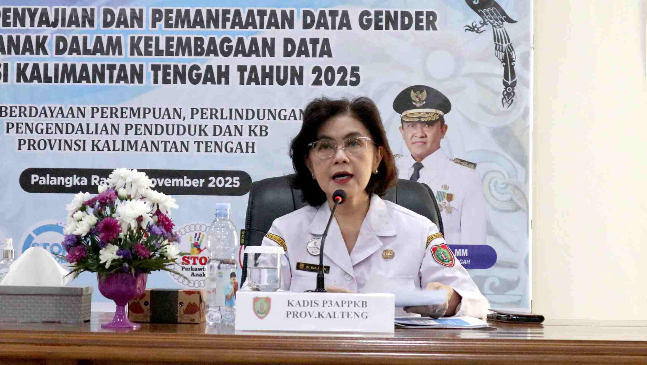 Rakor Forum Data Tahun 2025, Perkuat Penyajian dan Pemanfaatan Data Gender dan Anak di Kalimantan Tengah