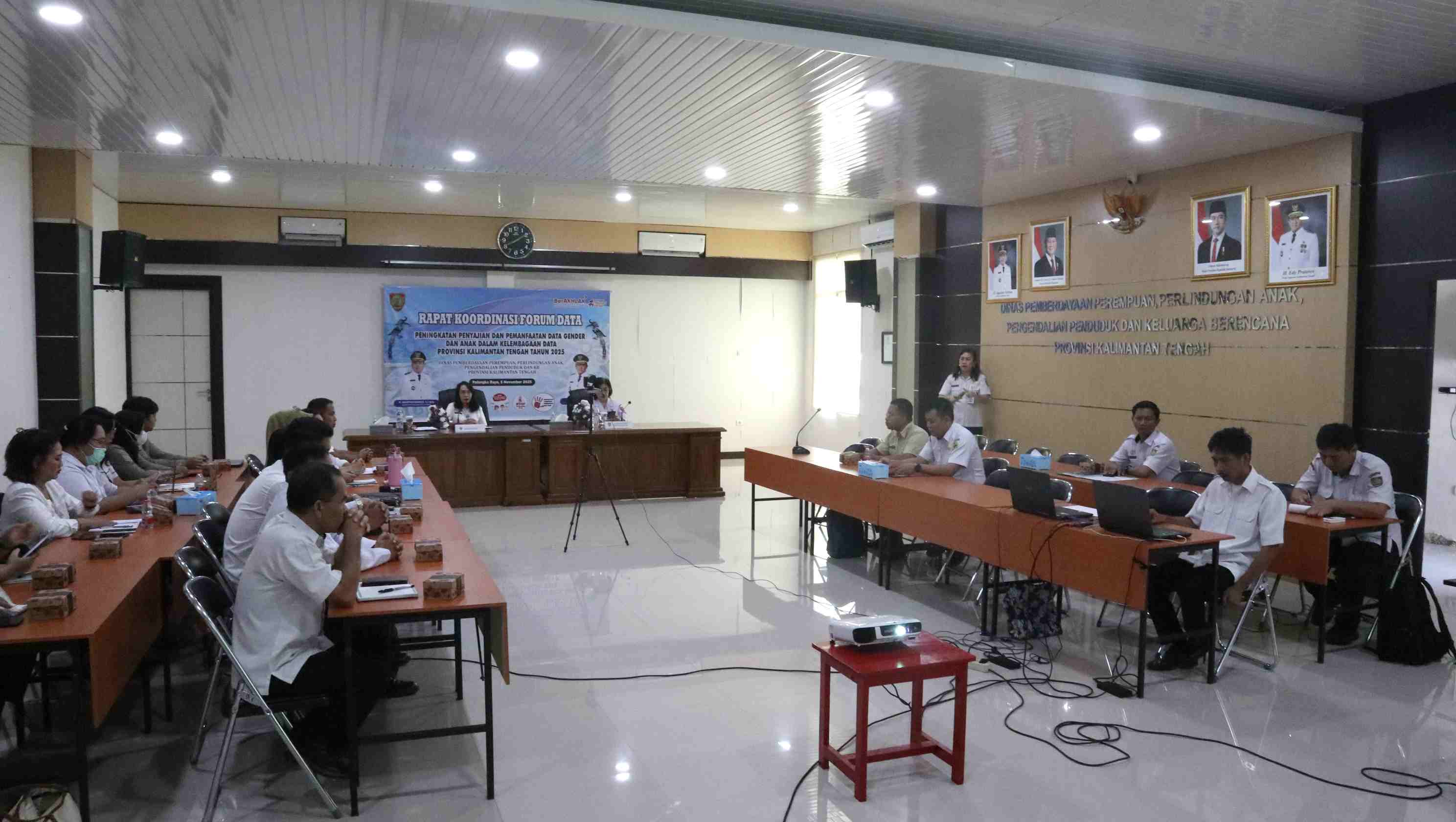 Rakor Forum Data Tahun 2025, Perkuat Penyajian dan Pemanfaatan Data Gender dan Anak di Kalimantan Tengah