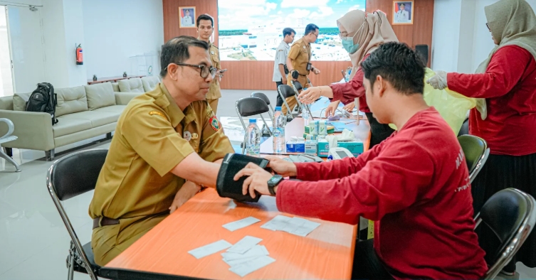 RSUD Hanau Gelar Pemeriksaan Kesehatan Gratis, Wujud Nyata Dukungan Terhadap Peningkatan SDM Sehat dan Produktif