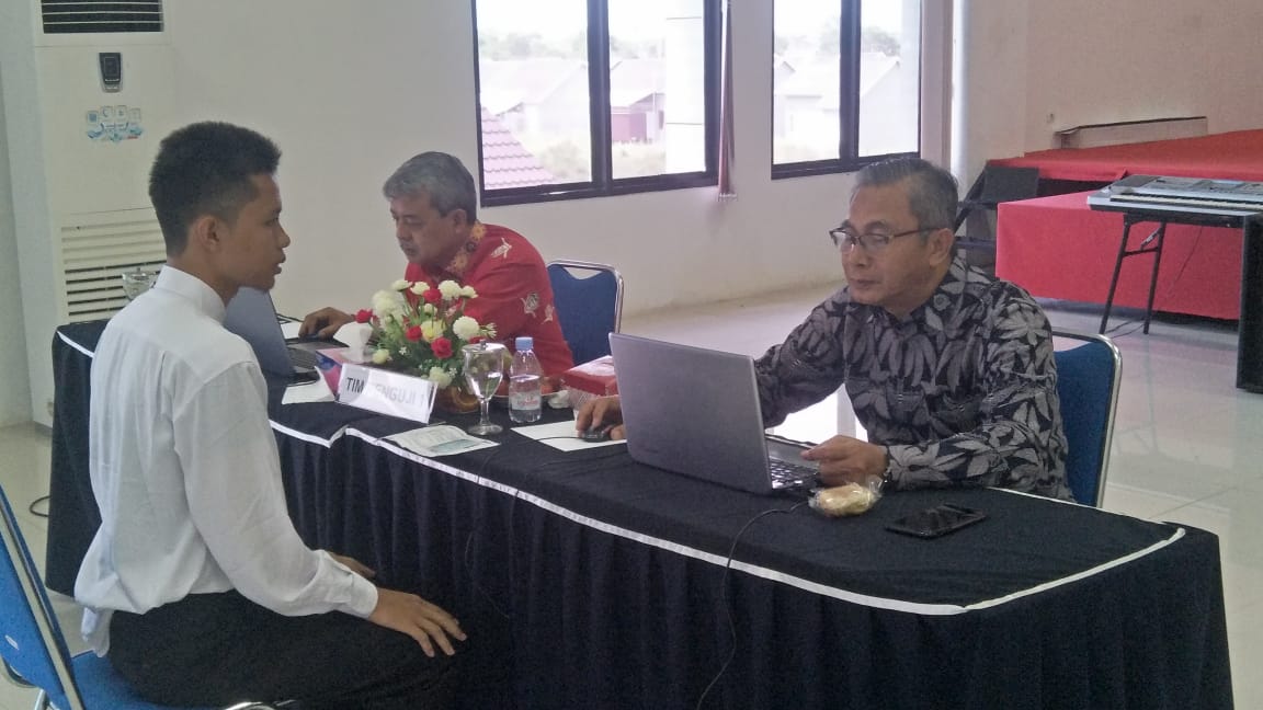 Kepala Biro BMN Jadi Penguji Pada Seleksi SKB Kompetensi CPNS Kemenkumham Kalteng