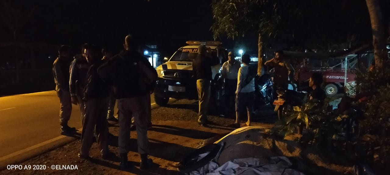 Satpol PP dan Pemadam Kebakaran Kabupaten Kapuas Sisir Warung Malam 4 Kecamatan
