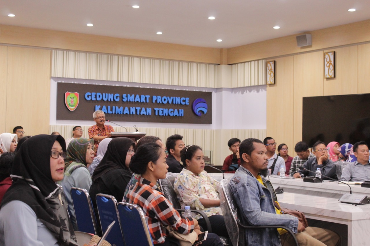 Ratusan Peserta Internet Marketing UMKM Kunjungi Gedung Smart Province Kalteng