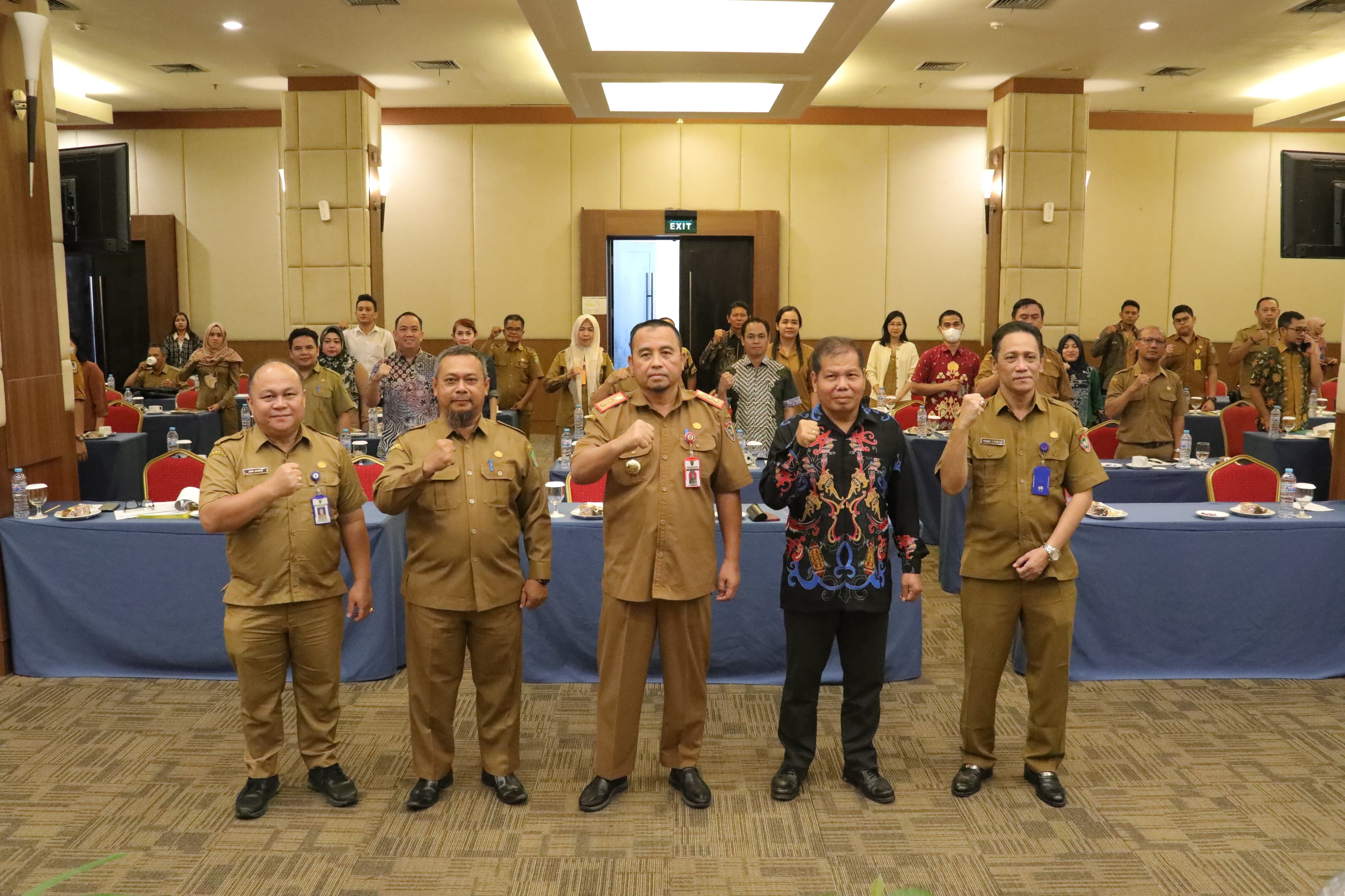 Asisten Adum Sri Suwanto Buka secara Resmi Bimtek Bantuan Keuangan Berbasis Ekologi Provinsi Kalimantan Tengah Tahun 2023