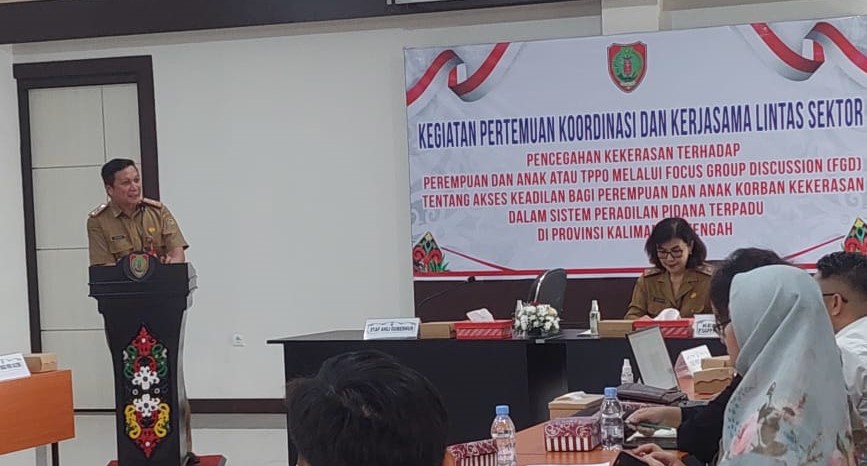 DP3APPKB Gelar FGD Akses Keadilan Bagi Perempuan dan Anak dalam Sistem Peradilan Pidana Terpadu di Kalimantan Tengah