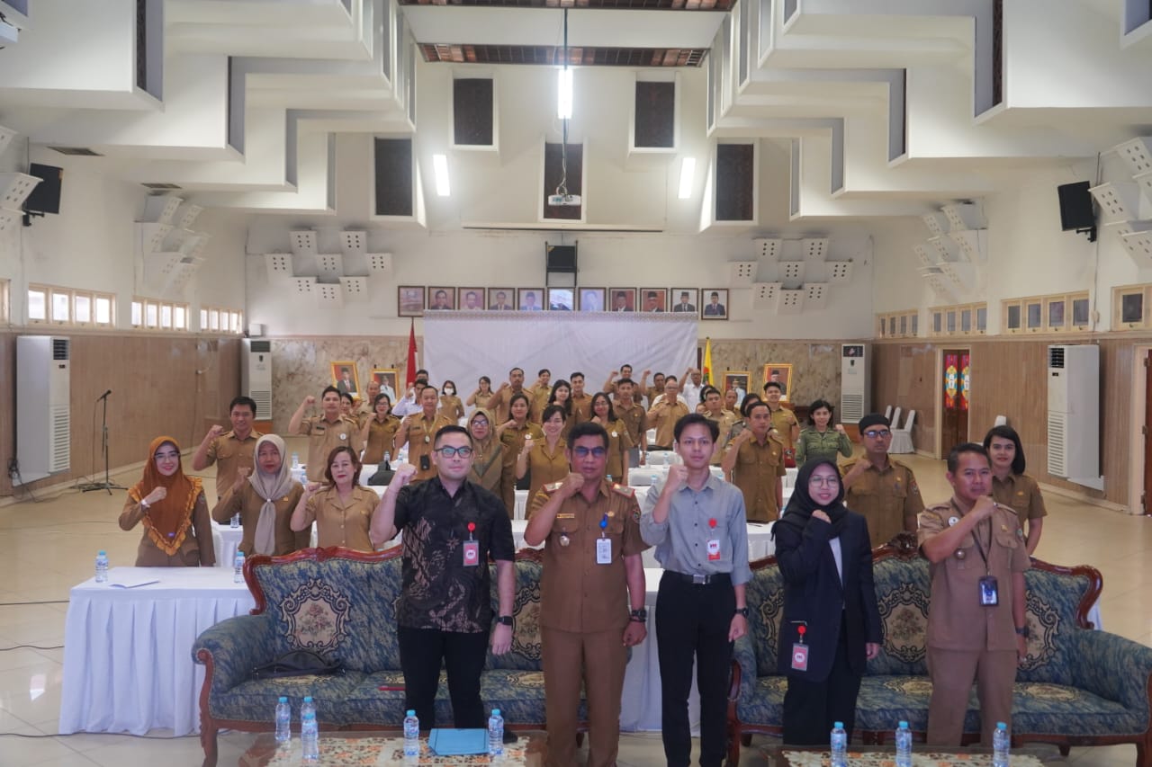 Tingkatkan Optimalisasi Pelayanan Masyarakat Melalui Digitalisasi, Diskominfosantik Prov. Kalteng Gelar Bimtek Super Apps KALTENG BERKAH