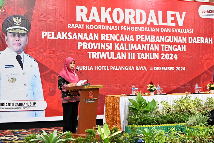 Bappedalitbang Gelar Rakordalev Pelaksanaan Rencana Pembangunan Daerah Prov. Kalteng TW. III Tahun 2024
