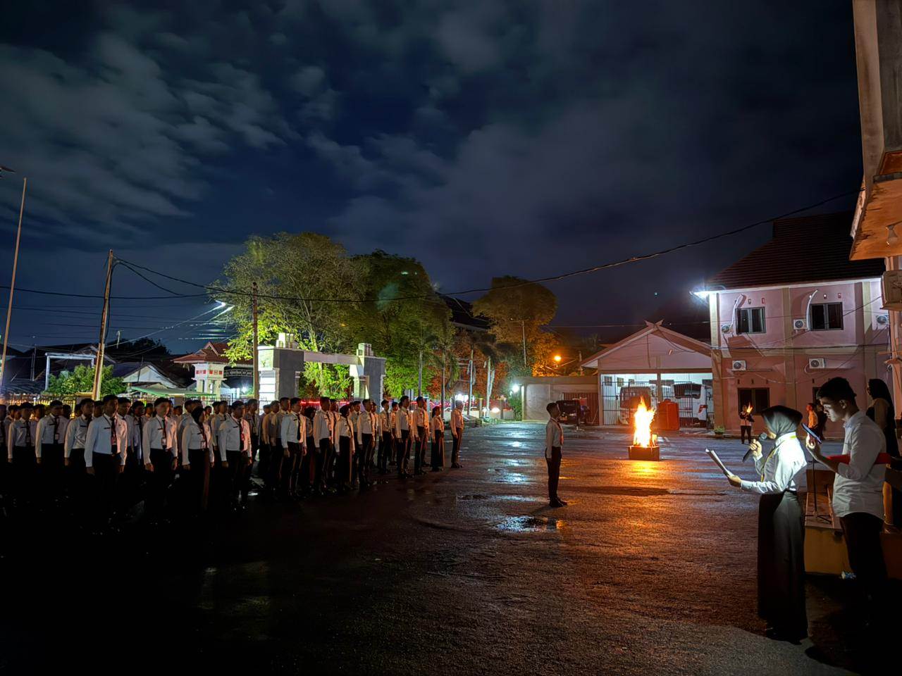 Api Semangat Bela Negara Latsar CPNS Kemenkumham