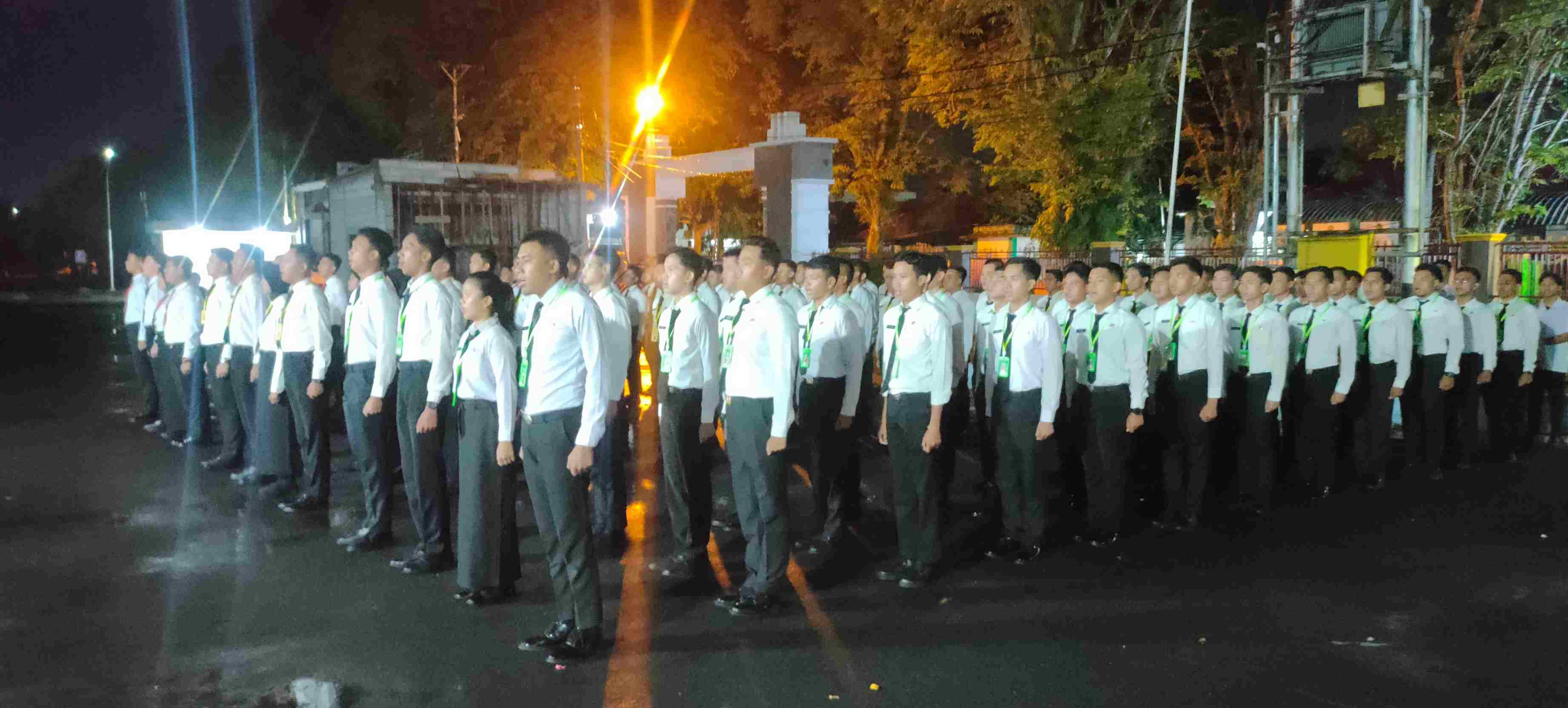 Api Semangat Bela Negara Latsar CPNS Kemenkumham