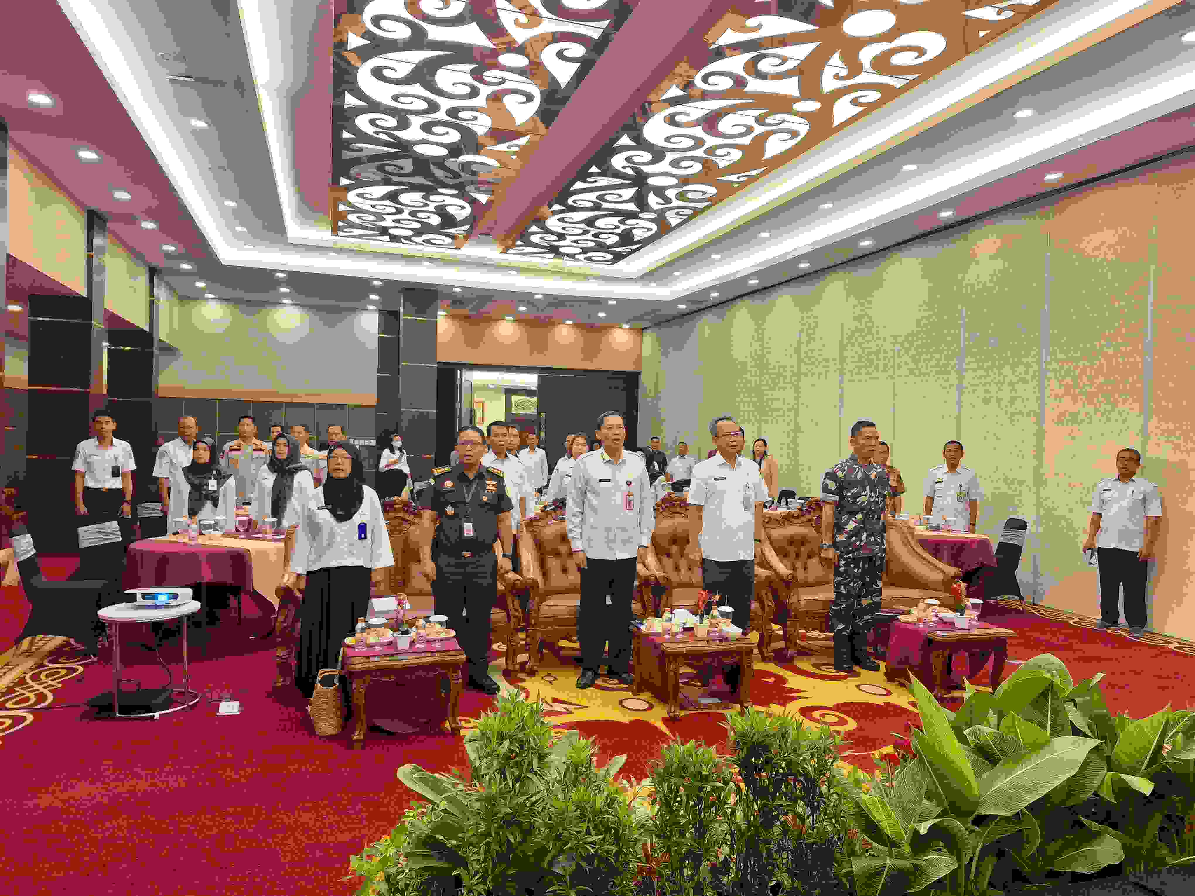 Hanpang Prov. Kalteng Adakan Rapat Koordinasi Pengendalian Inflasi