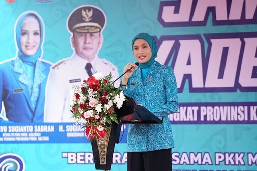 Hadiri Jambore Kader PKK Tingkat Provinsi 2024, Kadisbudpar Harapkan Peserta Berikan Penampilan Terbaik