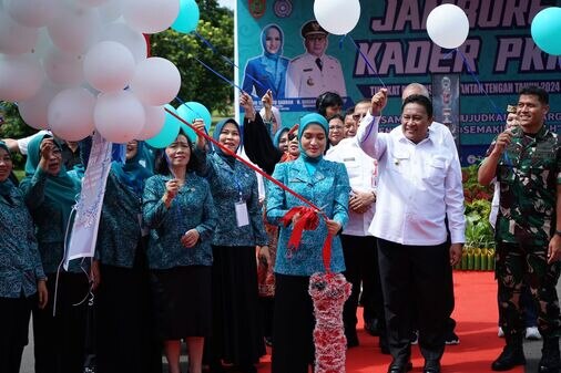 Hadiri Jambore Kader PKK Tingkat Provinsi 2024, Kadisbudpar Harapkan Peserta Berikan Penampilan Terbaik