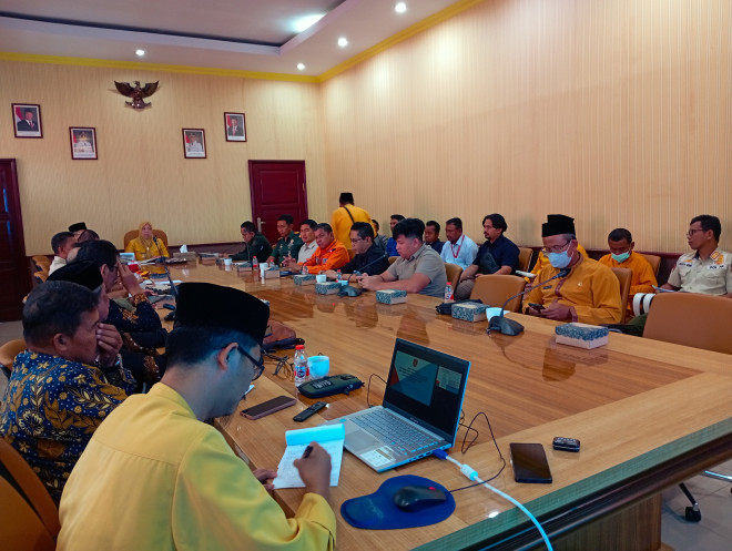 Pemkab Kobar Mantapkan Kesiapan Lintas Sektor Jelang Nataru