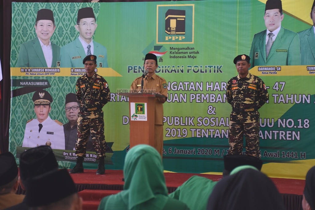Wabup Hadiri Peringatan Harlah Ke-47 PPP