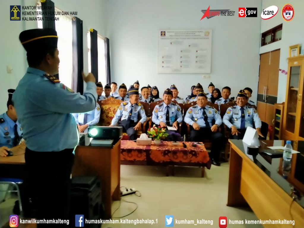 LPKA Kelas II Palangka Raya Lakukan Sosialisasi Corporate University